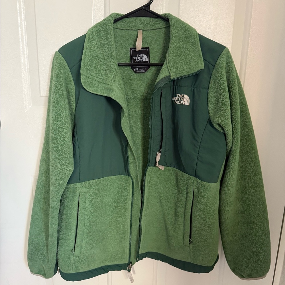 The North Face Two-Tone Green Fleece Jacket